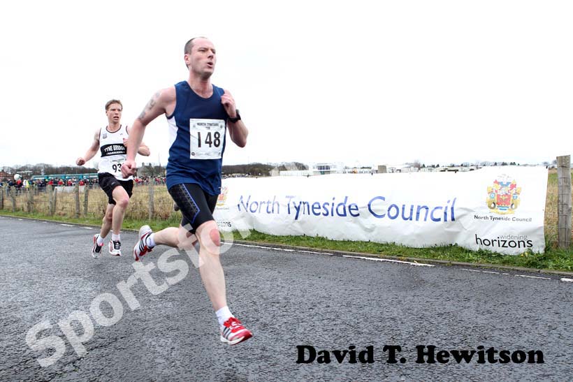 North Tyneside 10k Road Race from North Shields to Whitley Bay.